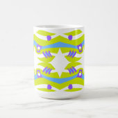 Mug Arche Abstraite Noah vert pourpre bleu (Centre)