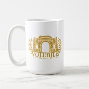 Mug Arche de Caracalla de Volubilis Emblème d'or romai