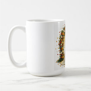 Mug Arche de mariage romantique Roses dorées Couple