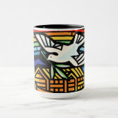 Mug Arche de Noé, Arc-en-ciel, Dove (Centre)