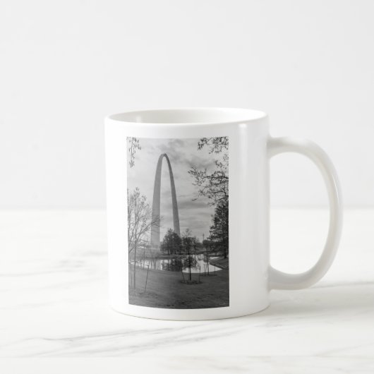 Mug Arche Du Parc Niveaux De Gris (Droite)
