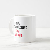 Mug Archéologue Badass (Devant gauche)