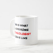 Mug archéologue, génial (Devant gauche)