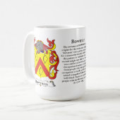 Mug Archer, l'origine, la signification et la crête (Devant gauche)