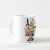 Mug Archer Médiéval Guerrier Drôle Chevalier avec Arc (Devant gauche)