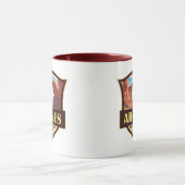 Mug Arches National Park Illustration Rétro (Centre)