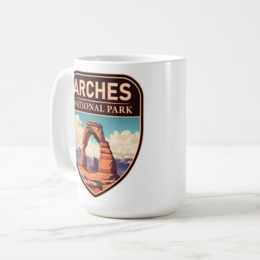 Mug Arches Parc National Moab Utah Delicate Arch (Devant gauche)