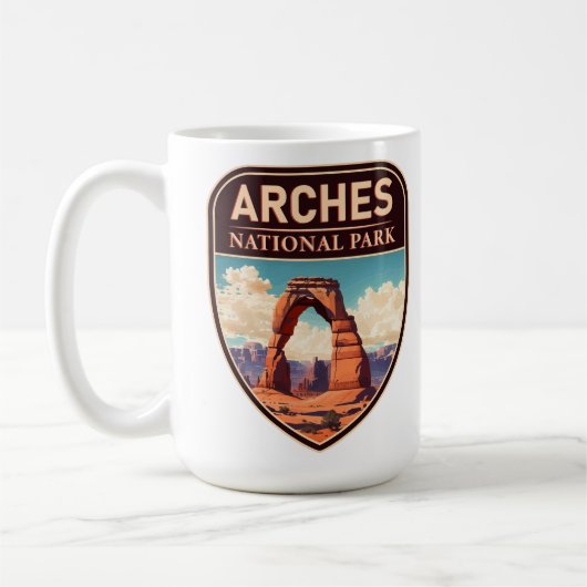 Mug Arches Parc National Moab Utah Delicate Arch (Gauche)
