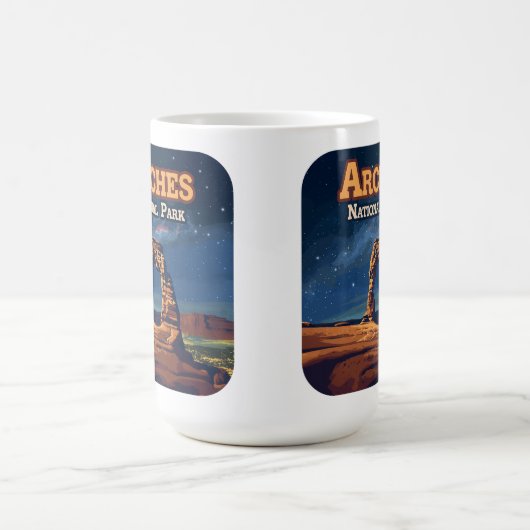 Mug Arches Parc National Utah Delicate Arch Moab (Centre)