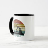 Mug Arches Parc National Utah Delicate Arch vintage (Devant gauche)