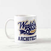 Mug Architect Gift Worlds Best (Gauche)