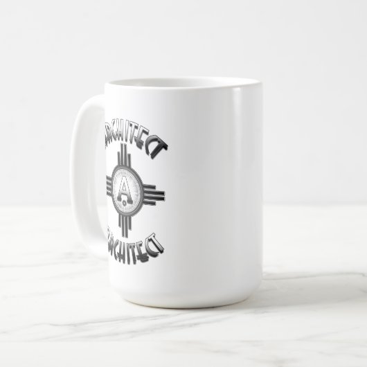 Mug Architect Retro - Architectes Merch (Devant gauche)