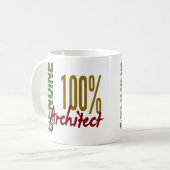 Mug Architecte 100% véritable (Devant gauche)