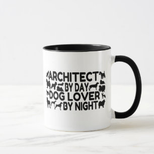 Mug Architecte Amoureux des chiens