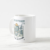 Mug Architecte concevant le futur (Devant gauche)