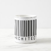 Mug Architecte de code barres (Centre)