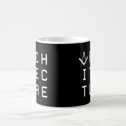 Mug Architecte de profession d'architecture (Centre)