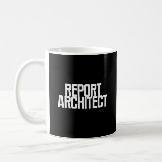 Mug Architecte de rapports | Storyteller de données Pr (Gauche)