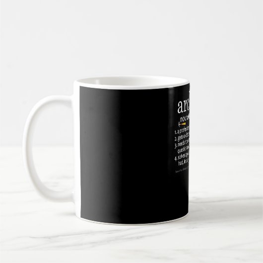 Mug Architecte Définition Drôle Amant Architecture (Gauche)