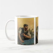 Mug Architecte d'entreprise vintage et plans de constr (Gauche)