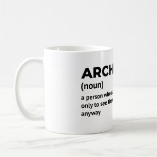 Mug Architecte - Drôle de définition de travail