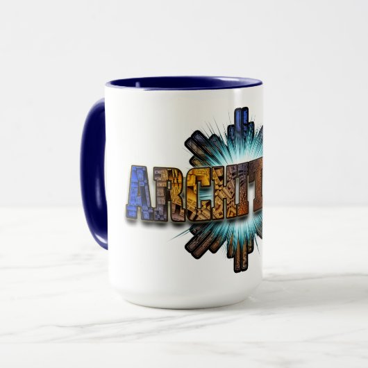Mug Architecte DTW Architectes Merch (Devant gauche)