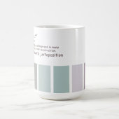 Mug Architecte. Excédent la juxtaposition de pâte à ca (Centre)