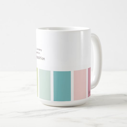 Mug Architecte. Excès de juxtaposition (Devant droit)