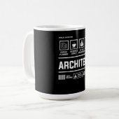 Mug Architecte Gestion des informations Architecture M (Devant gauche)