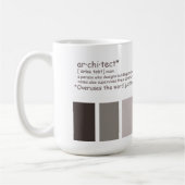 Mug Architecte. Juxtaposition d'abus (Gauche)