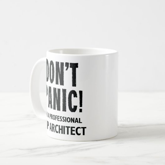 Mug Architecte PHP (Devant gauche)