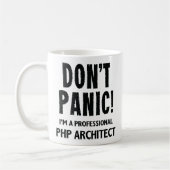 Mug Architecte PHP (Gauche)