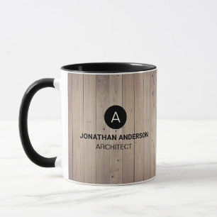 Mug Architecte professionnel Monogram Première apparen