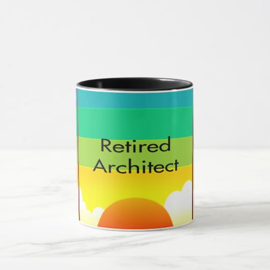 Mug Architecte retraité (Centre)
