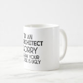 Mug Architectes| Cadeau professionnel d'étude d'archit (Devant droit)