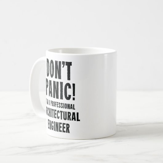 Mug Architectural Engineer (Devant gauche)