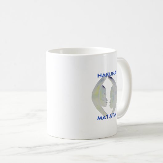 Mug Architecture africaine Hakuna Matata (Devant droit)