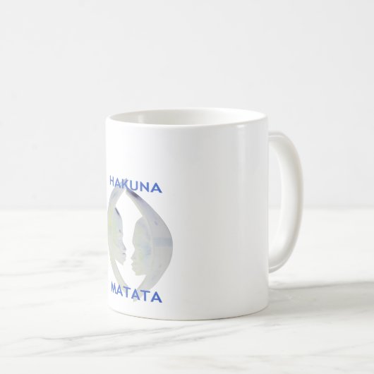 Mug Architecture africaine Hakuna Matata (Devant droit)