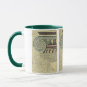Mug Architecture Ancienne ; Volute de Chapiteau par Vi (Gauche)