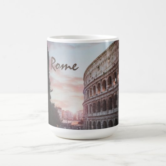 Mug Architecture antique Rome coucher de soleil ville (Centre)