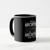 Mug Architecture architecte retraitée Architecture de  (Devant gauche)
