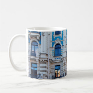 Mug Architecture Art Nouveau en Riga, Lettonie