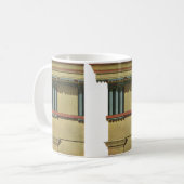 Mug Architecture Classique Vintage, Entablement de Tem (Devant gauche)