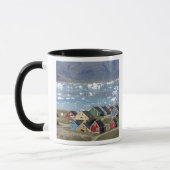 Mug Architecture colorée de la ville, Narsaq, (Gauche)