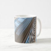 Mug Architecture de courbe d'horizon (Devant droit)