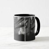 Mug Architecture de gratte-ciel en construction en aci (Devant droit)
