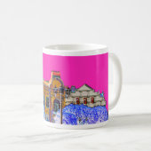 Mug Architecture de Grodno Belarus (Devant droit)