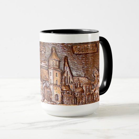MUG ARCHITECTURE DE KRAKOW POLAND (Devant droit)
