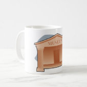 Mug Architecture de musée classique (Devant gauche)
