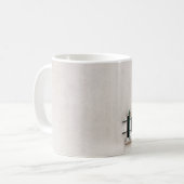 Mug Architecture des fenêtres de bâtiment ancienne (Devant gauche)
